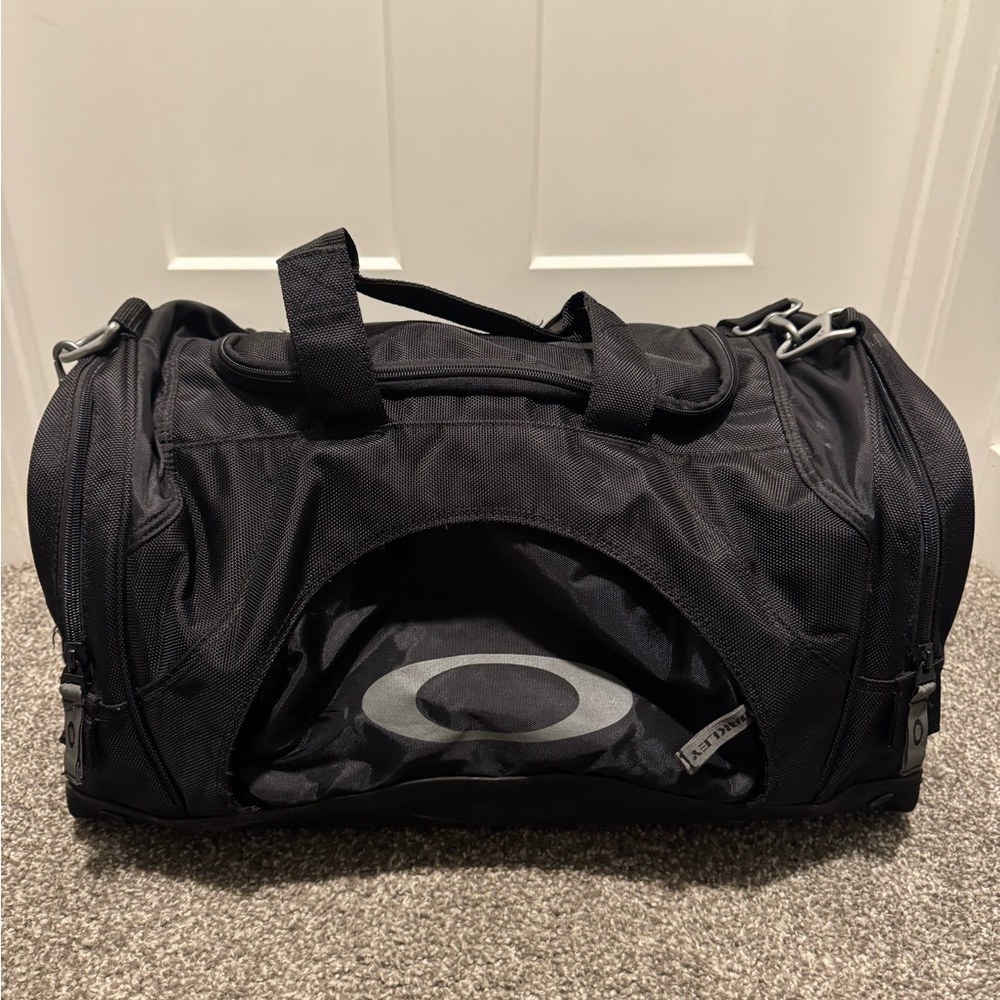 Oakley Black Sports Duffel Bag